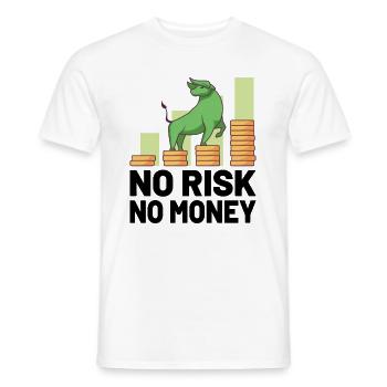 Stock Market trader Forex Trader Investor Trading - Männer T-Shirt - Weiß - Vorne - AI Model Male 178 dark (178cm)