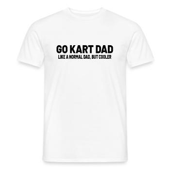 Go Kart Racing Go Kart Cars Go Karting Go-Karter - Männer T-Shirt - Weiß - Vorne - AI Model Male 178 dark (178cm)
