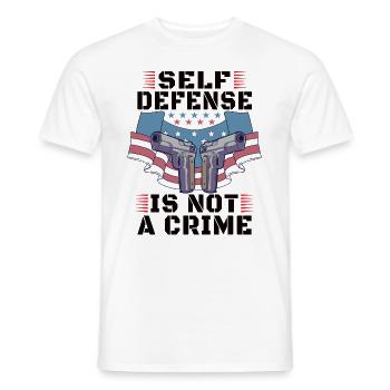 Gun Rights Gun Lover 2nd Change Gun Owners - Men's T-Shirt - white - Front - AI Model Male 178 dark (178cm)