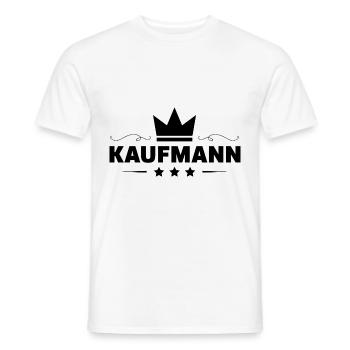 Kaufmann Beruf - Männer T-Shirt - Weiß - Vorne - AI Model Male 178 dark (178cm)