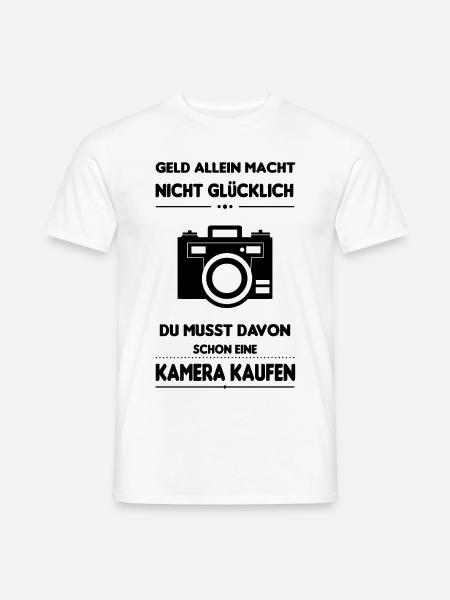 Fotografie Fotografieren Kamera Fotograf Spruch - Männer T-Shirt - Weiß