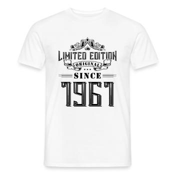 1961 limited edition - Men's T-Shirt - white - Front - AI Model Male 178 dark (178cm)