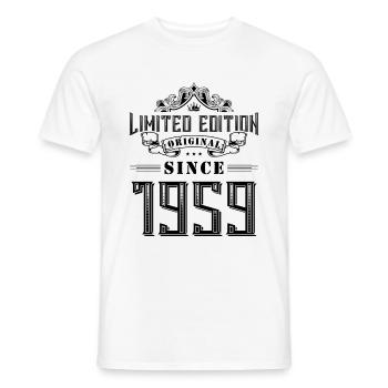Édition limitée 1959 - T-shirt homme - blanc - Devant - AI Model Male 178 dark (178cm)