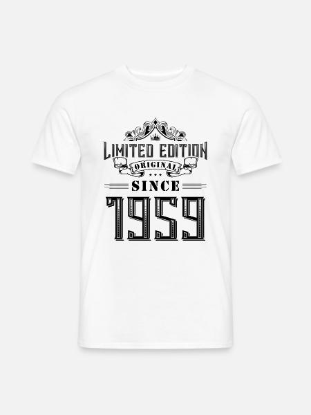 1959 limited edition - Männer T-Shirt - Weiß