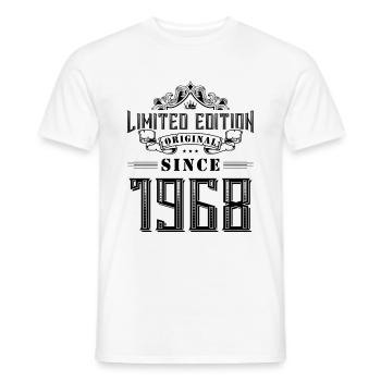 1968 limited edition - Männer T-Shirt - Weiß - Vorne - AI Model Male 178 dark (178cm)