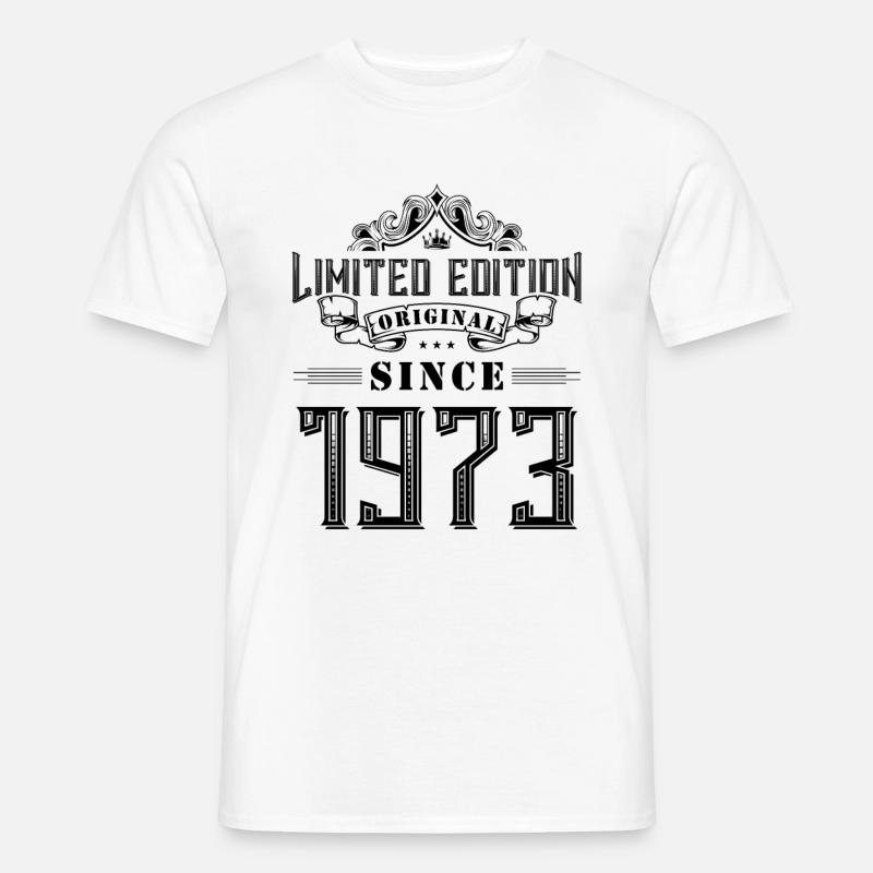 1973 limited edition - Männer T-Shirt - Weiß