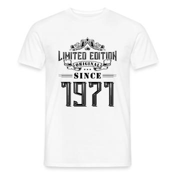 1971 limited edition - Männer T-Shirt - Weiß - Vorne - AI Model Male 178 dark (178cm)