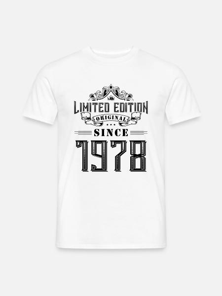 1978 Limited Edition - Men's T-Shirt - white