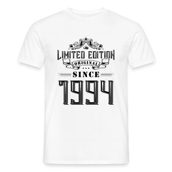 Édition limitée 1994 - T-shirt homme - blanc - Devant - AI Model Male 178 dark (178cm)
