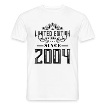 Édition limitée 2004 - T-shirt homme - blanc - Devant - AI Model Male 178 dark (178cm)