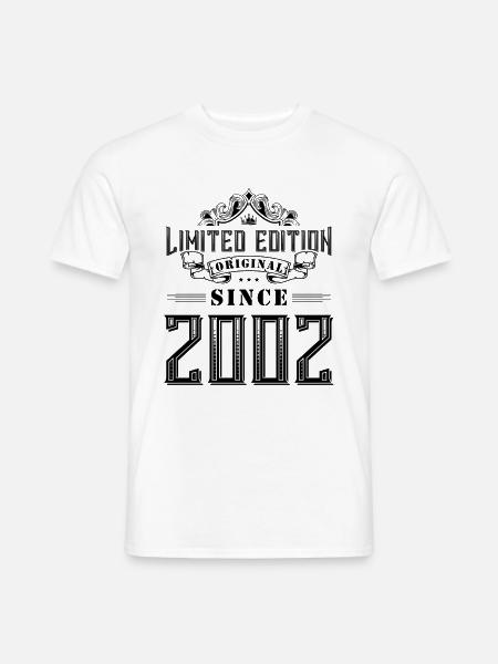 Édition limitée 2002 - T-shirt homme - blanc