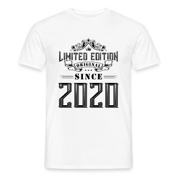 Édition limitée 2020 - T-shirt homme - blanc - Devant - AI Model Male 178 dark (178cm)