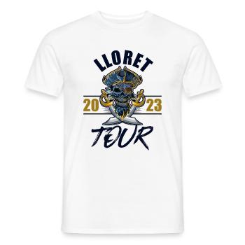 Lloret De Mar 2023 Skelett - Männer T-Shirt - Weiß - Vorne - AI Model Male 178 dark (178cm)