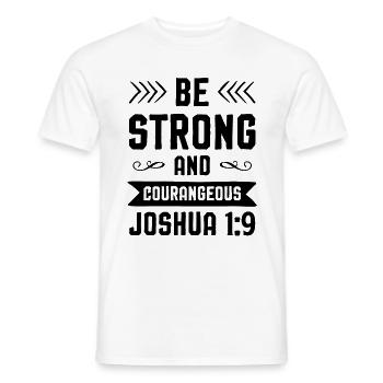 Bible Verses - Men's T-Shirt - white - Front - AI Model Male 178 dark (178cm)