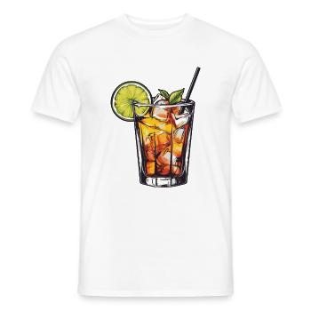Limonade Drink - Männer T-Shirt - Weiß - Vorne - AI Model Male 178 dark (178cm)