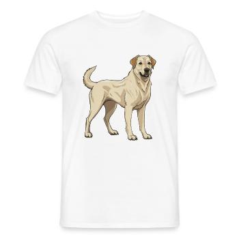 Kangal Hund Tier - Männer T-Shirt - Weiß - Vorne - AI Model Male 178 dark (178cm)