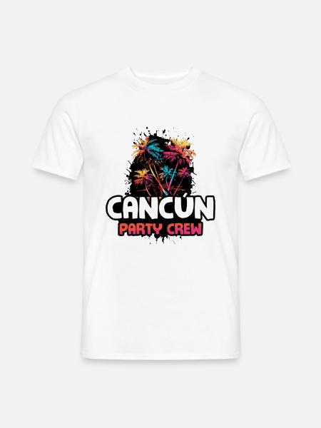 Cancun Party Crew - Men's T-Shirt - white