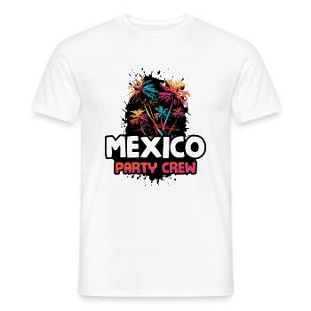 Équipe de la fête au Mexique - T-shirt homme - blanc - Devant - AI Model Male 178 dark (178cm)