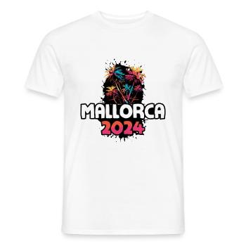 Mallorca Party Crew - Männer T-Shirt - Weiß - Vorne - AI Model Male 178 dark (178cm)