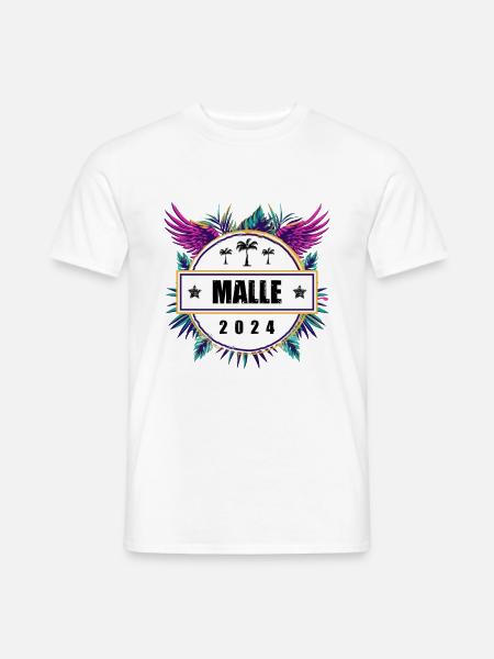 Malle 2024 Team - Men's T-Shirt - white