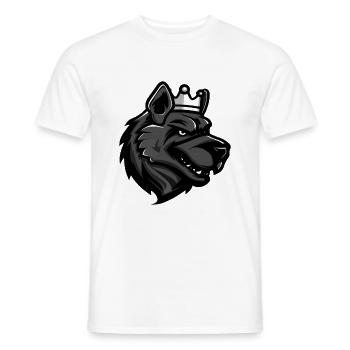 Kangal Hund Krone - Männer T-Shirt - Weiß - Vorne - AI Model Male 178 dark (178cm)