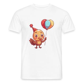 Truthan Birthday Baby - Men's T-Shirt - white - Front - AI Model Male 178 dark (178cm)