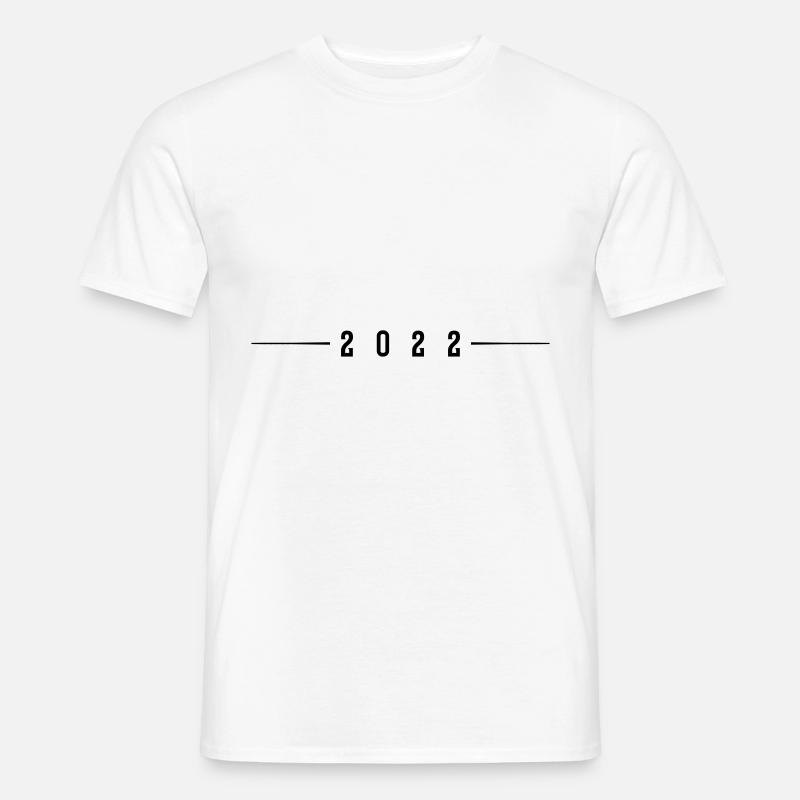 2022 year - Men's T-Shirt - white
