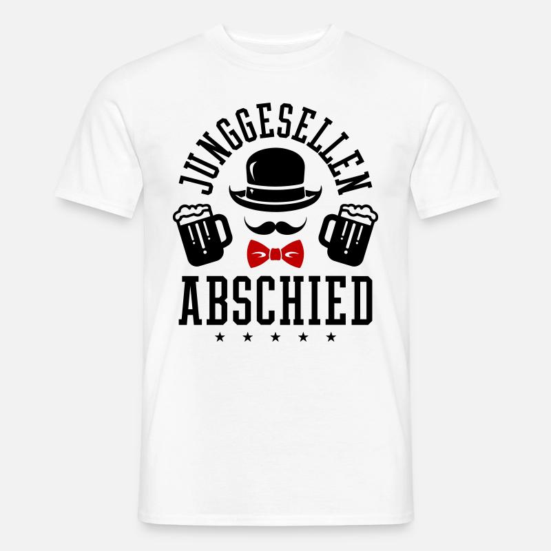 Junggesellenabschied Jga Bräutigam - Männer T-Shirt - Weiß
