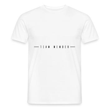 ACCIDENT VASCULAIRE CÉRÉBRAL d’un membre de l’équipe - T-shirt homme - blanc - Devant - AI Model Male 178 dark (178cm)