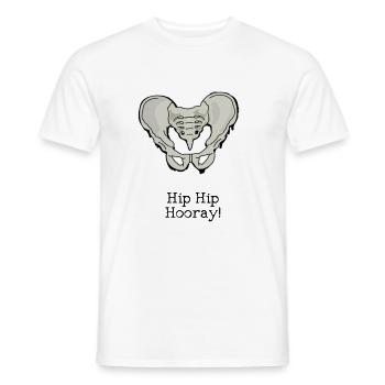 Cadeau pour docteur - T-shirt homme - blanc - Devant - AI Model Male 178 dark (178cm)