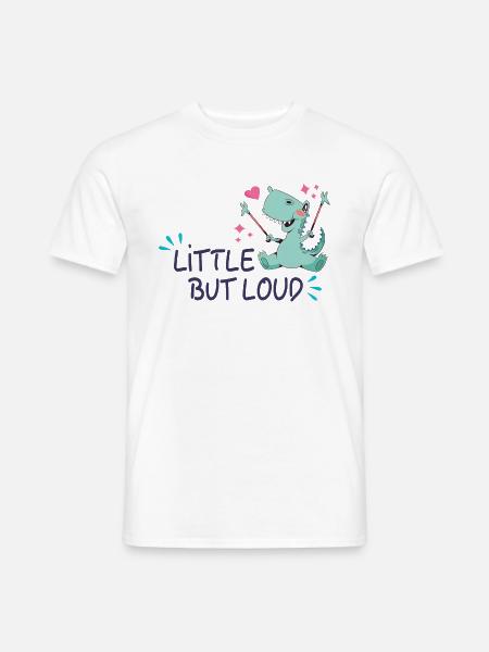 Little but loud - Men's T-Shirt - white
