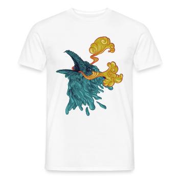 Rabenwasser - Männer T-Shirt - Weiß - Vorne - AI Model Male 178 dark (178cm)