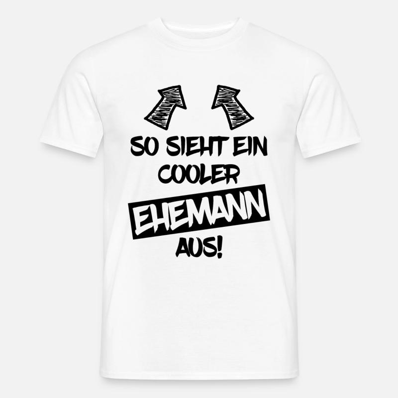 Ehemann - Männer T-Shirt - Weiß