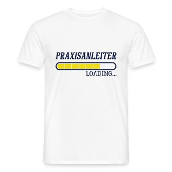 Werdender Praxisanleiter - Männer T-Shirt - Weiß - Vorne - AI Model Male 178 dark (178cm)