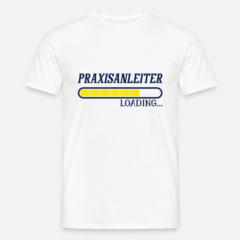 Werdender Praxisanleiter - Männer T-Shirt - Weiß