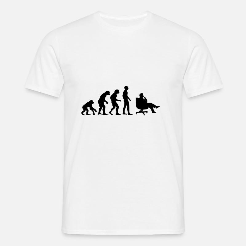 Evolution executive office - Men's T-Shirt - white