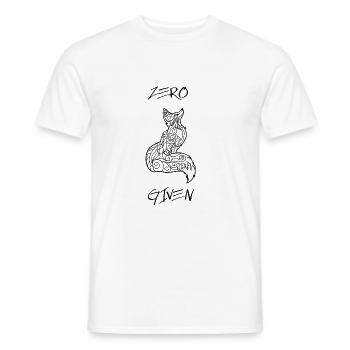 lustiges Zero Fox Given Shirt - Männer T-Shirt - Weiß - Vorne - AI Model Male 178 dark (178cm)