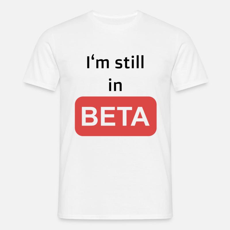 Beta - Männer T-Shirt - Weiß