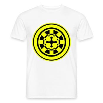 Roulette Icon Symbol - Männer T-Shirt - Weiß - Vorne - AI Model Male 178 dark (178cm)