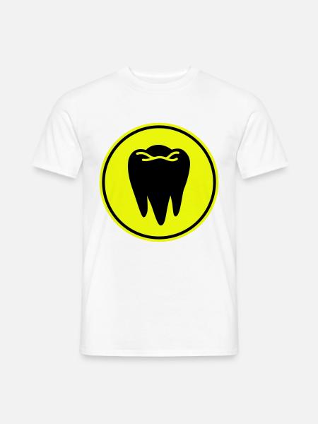 Tooth icon symbol - Men's T-Shirt - white