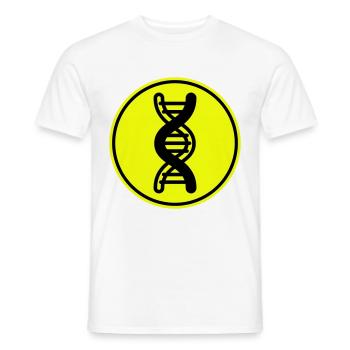 Dna symbol - Men's T-Shirt - white - Front - AI Model Male 178 dark (178cm)