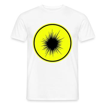 Seeigelicon symbol - Männer T-Shirt - Weiß - Vorne - AI Model Male 178 dark (178cm)