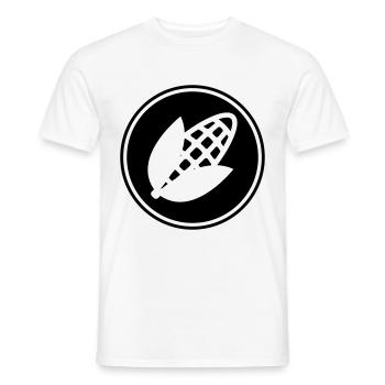 Symbole du maïs - T-shirt homme - blanc - Devant - AI Model Male 178 dark (178cm)