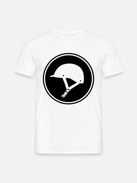 Riding hat icon - Men's T-Shirt - white