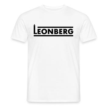 Leonberg - Männer T-Shirt - Weiß - Vorne - AI Model Male 178 dark (178cm)