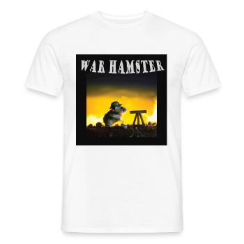 War hamster - Männer T-Shirt - Weiß - Vorne - AI Model Male 178 dark (178cm)