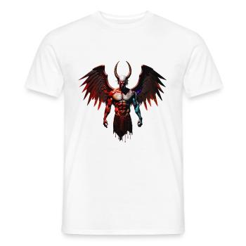 Devil - Men's T-Shirt - white - Front - AI Model Male 178 dark (178cm)