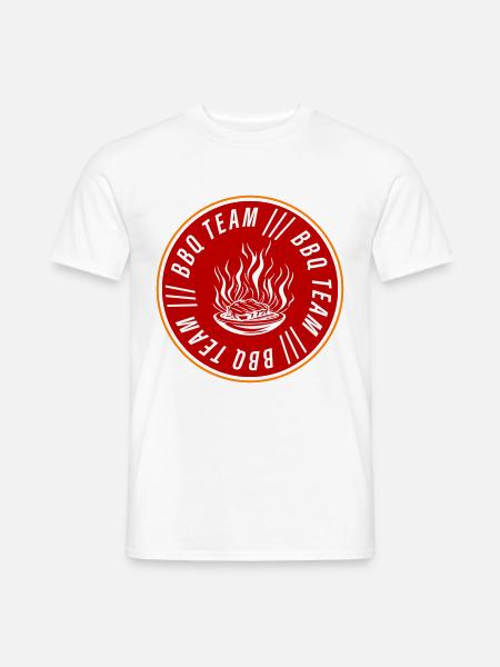 Bbq Team Grilling Barbecue - Men's T-Shirt - white