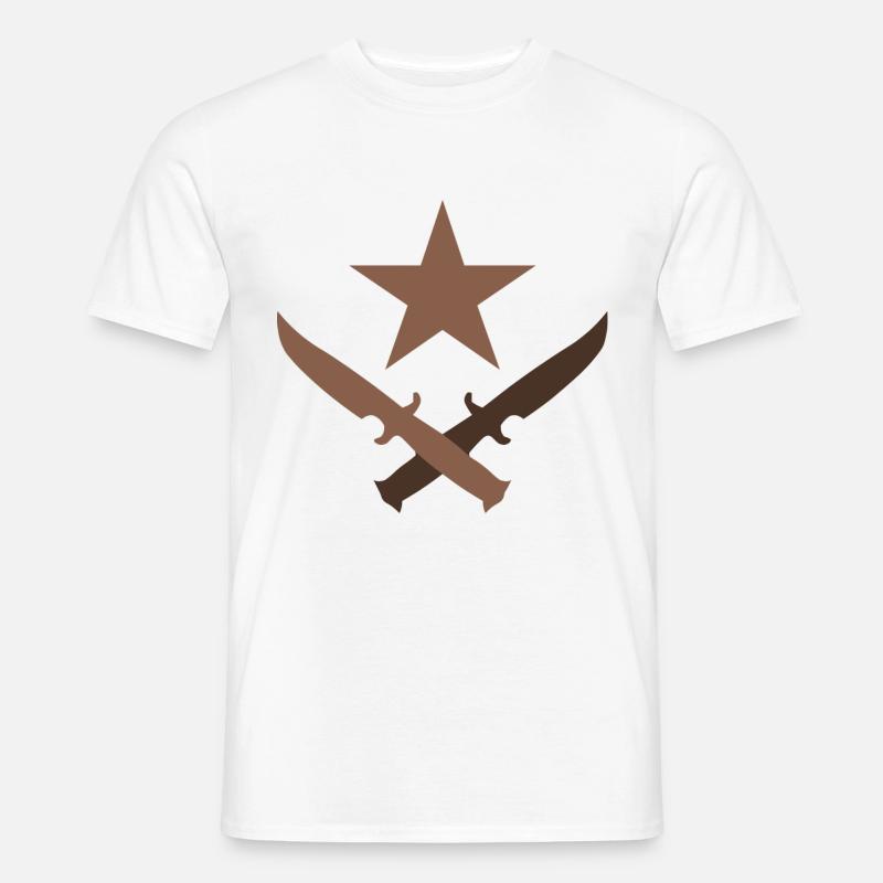 Terroristen - Männer T-Shirt - Weiß