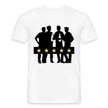 Bachelor Party Bachelor Party - Men's T-Shirt - white - Front - AI Model Male 178 dark (178cm)